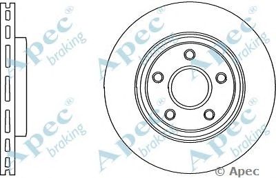 APEC BRAKING dsk2960 -  Тормозной диск